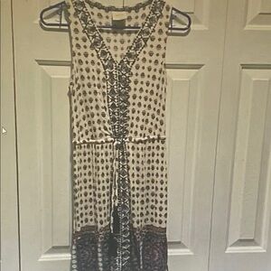 Knox Rose Sleeveless Maxi Dress - Cream and Black